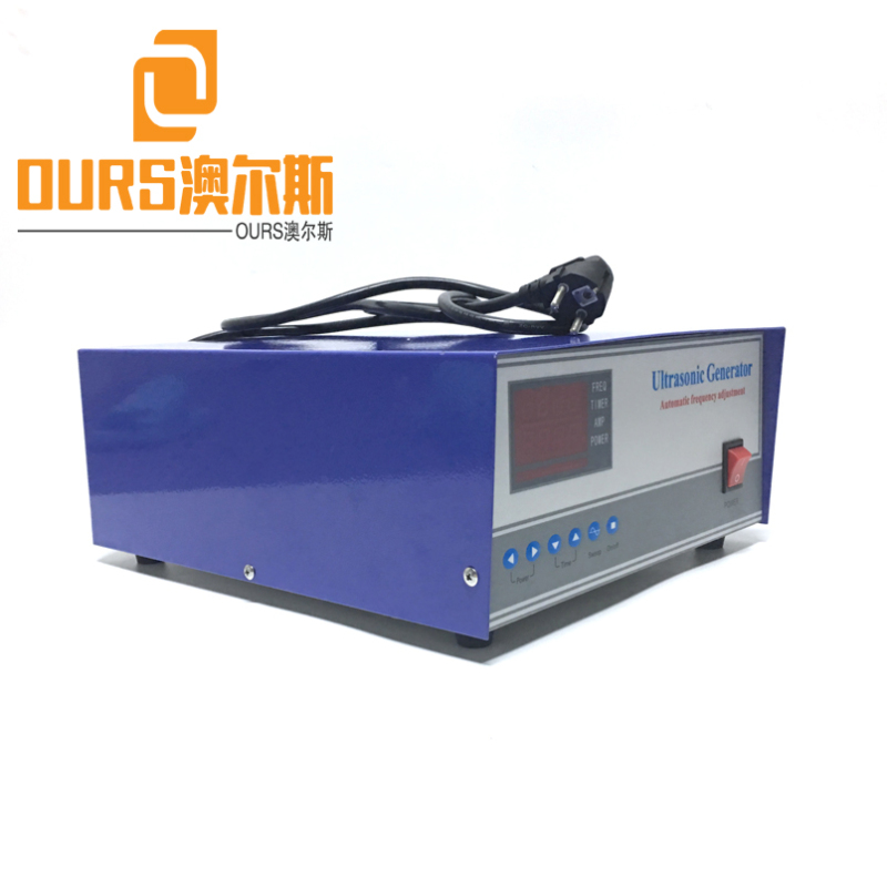 1500W 33KHZ Conventional Frequency Ultrasonic Transducer Tank Generator For Auto Parts Cleaners