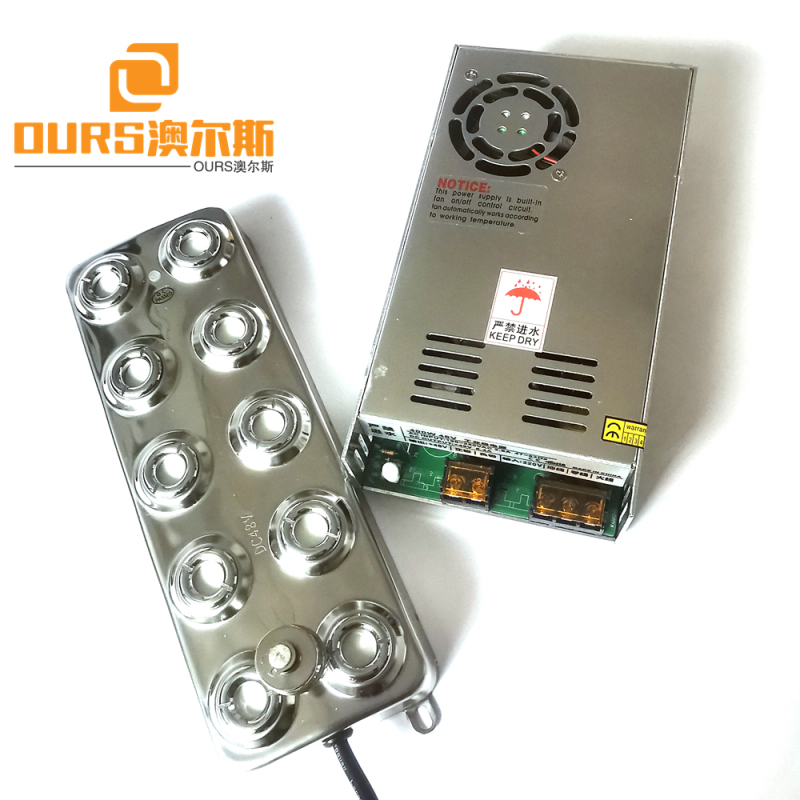 10 Head Mist Maker Ultrasonic 3000ml Piezoelectric Ultrasonic Atomizer DC48V
