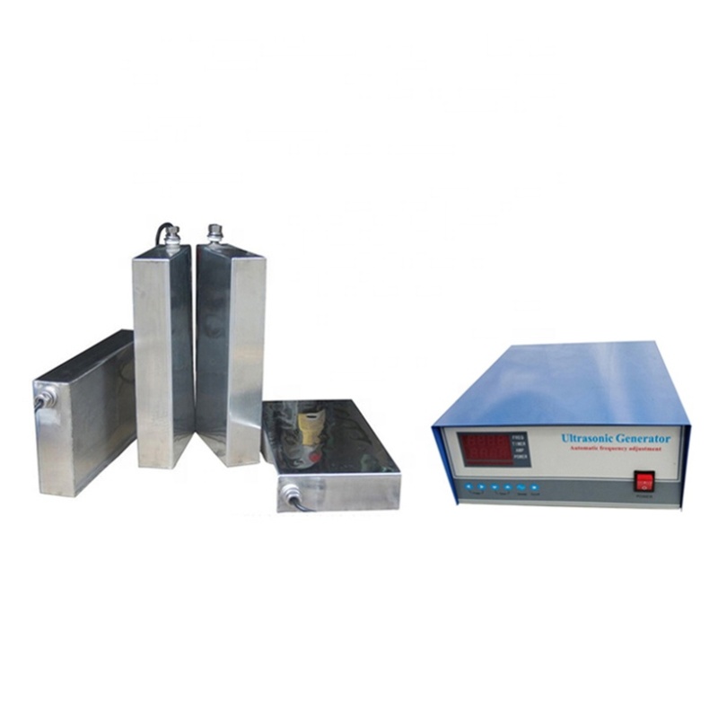 Industrial Underwater Type Ultrasonic Immersible Vibrating Plate Ultrasonic Cleaning Transducer 600W Controlled By Generator