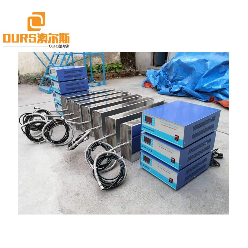 Various Power 300W To 2800W Transducer Pack With Generator For Ultrasonic Cleaner Tank Used In Cleaning Aluminum Mold Rust