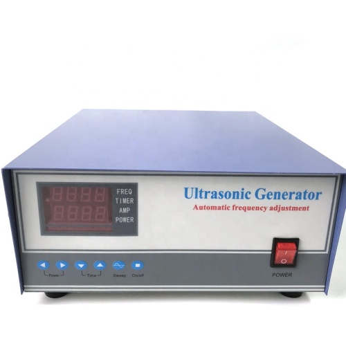 Various Frequency Industry Ultrasonic Generator 1200W Cleaning Ultrasound Power Generator With Power And Time Adjustable