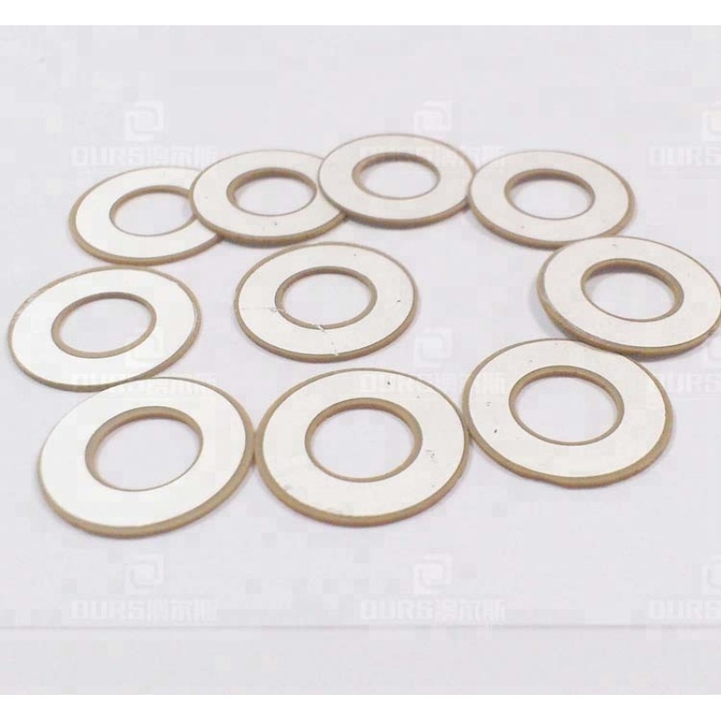 Ring Piezoelectric ceramic 25x10x3mm  crystal piezo ring ceramic plate ultrasonic transducers