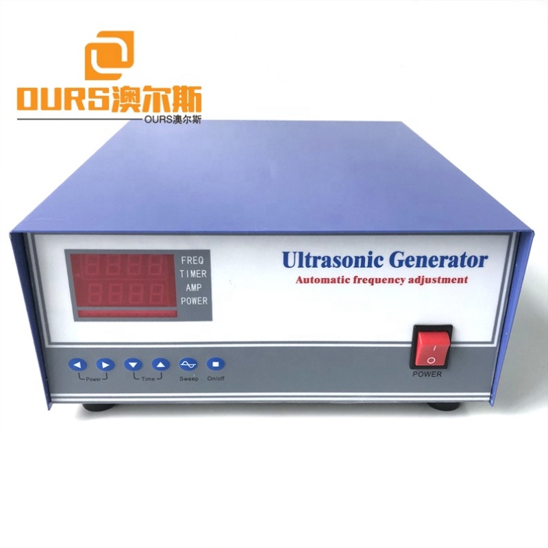 With Remote Control Ultrasonic Transmitter 600W Cleaning Tank Ultrasonic Generator Electronic Power Generator 17K-40K