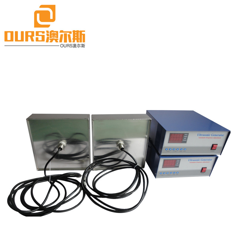 Mul-frequency 40khz/120khz/80khz Stainless Steel Customized Ultrasonic Vibration Box For Ultrasonic Cleaner Parts
