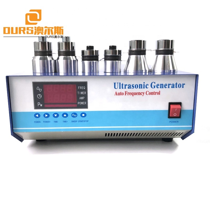 Multi Frequency Transducer Ultrasonic Cleaner Generator Industrial Vibration Ultrasonic Generator 40K/70K/100K/170K For Cleaner