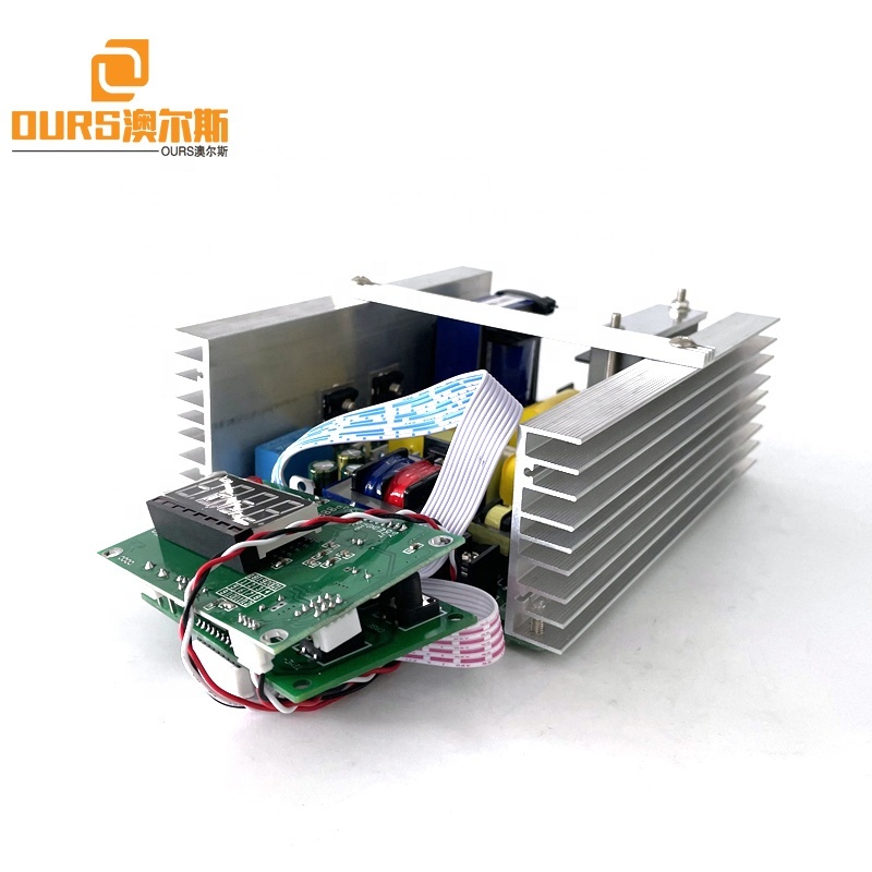 33KHZ 600W Ultrasonic Cleaner Driver Generator With Temperature Controller Used On Electronic Component Ultrasonic Clean Device