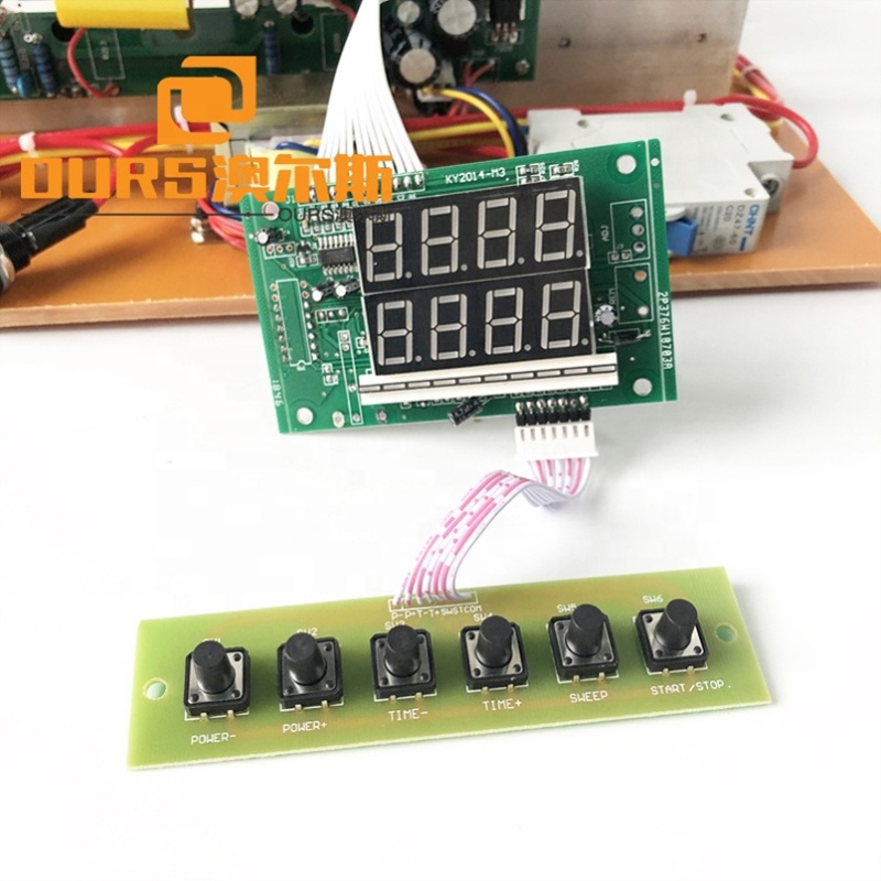 Industrial Vibration Signal Wave Power Supply Ultrasound Generator PCB For Ultrasonic Cleaning Tank Generator 2000W 40K 220V AC