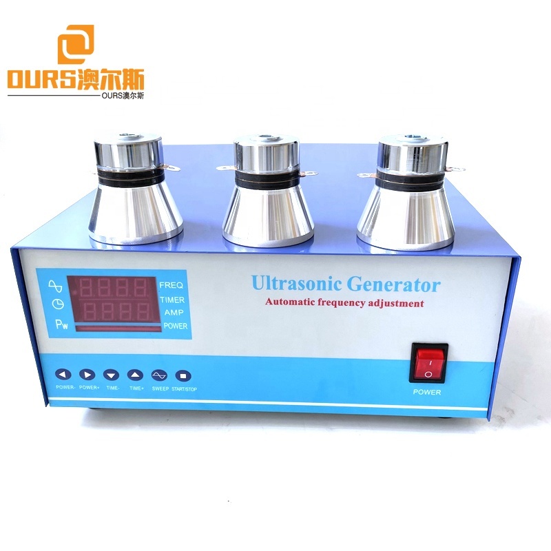 2400W Power Output Digital Ultrasonic Cleaning Generator Working With Industrial Motor Rust Washing System