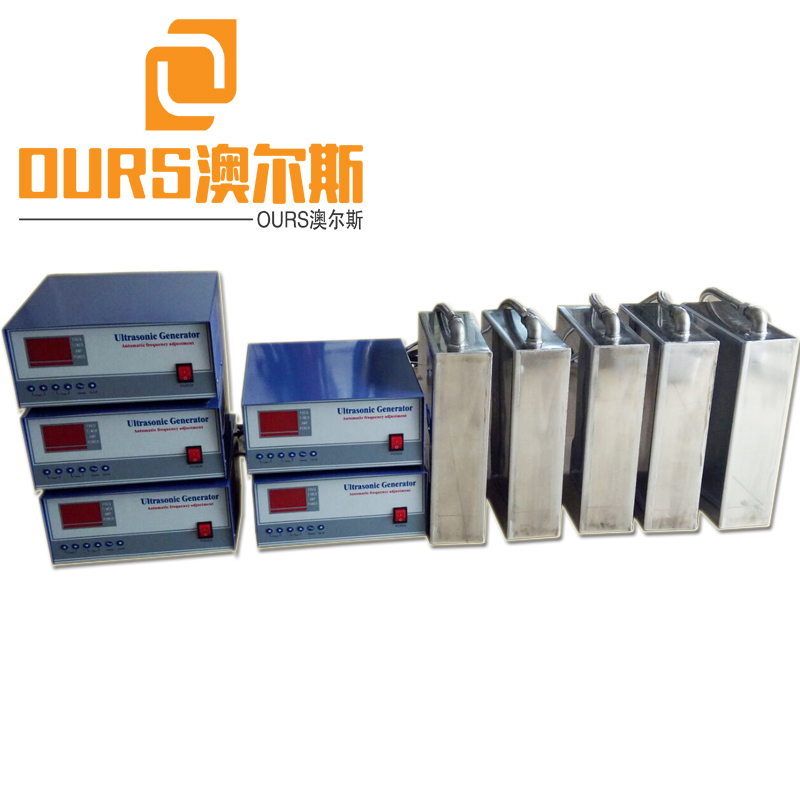 Multi frequency 40khz/80khz/100khz Submersible Cleaning Equipment Parts Ultrasonic Vibrating Plate For Industrial cleaning