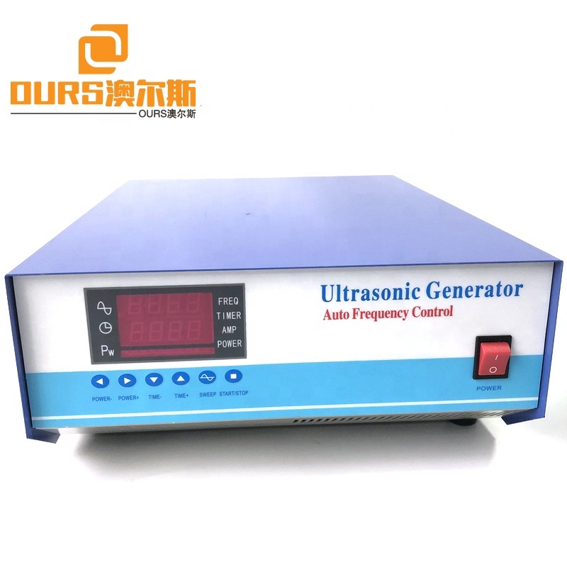 Multi Frequency Acoustics Circuit Power Ultrasonic Generator For Industrial Transducer Cleaner Tank 40K/70K/100K/170K 1000Watt