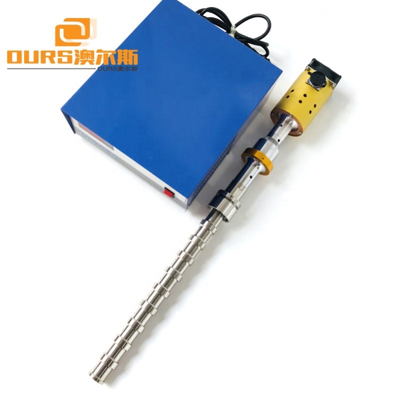 20KHz Immersible Ultrasonic Vibration Rod Tubular Stick Type Ultrasonic Probe For Industrial Cleaning/Mixing/Stirring