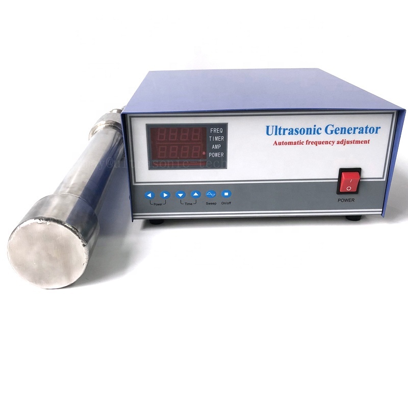 Industrial Underwater Cleaning Sensor Rod 1000W Ultra Single Frequency Pipeline Trasnducer For Biodiesel Tube Ultrasonic Reactor