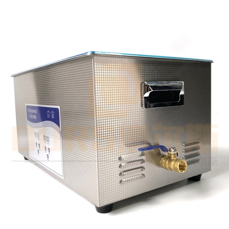 Scientific Laboratory Ultrasonic Transducer Vibration Wave Cleaner Ultrasonic Cleaning Bath 22L With Heating/Power Adjustable