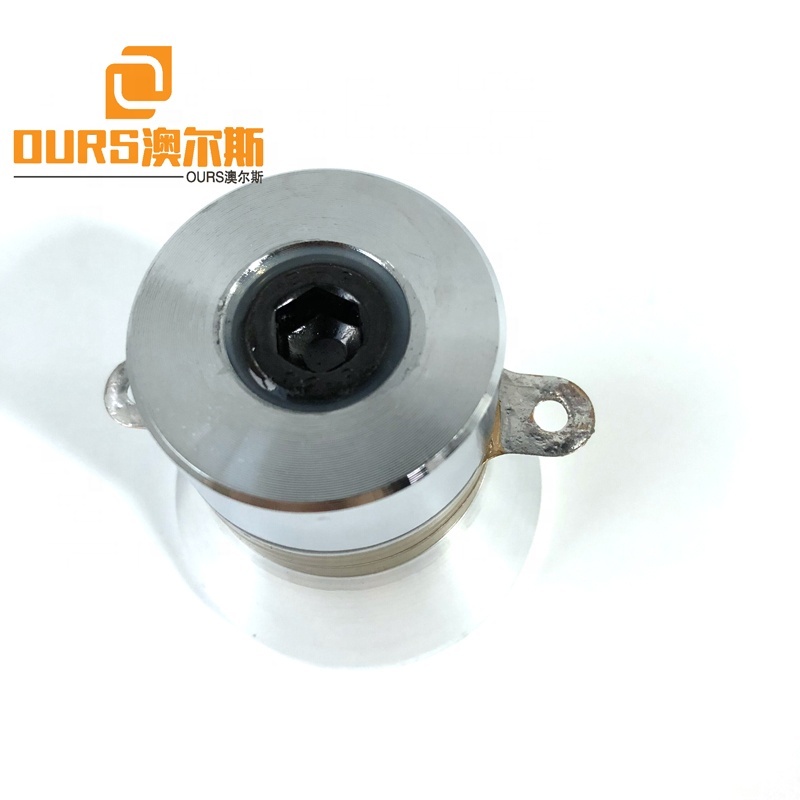 33K Single Frequency Ultrasonic Transducer Parts 60W Industrial Cleaner Tank Ultrasound Cleaning Transducer/Sensor