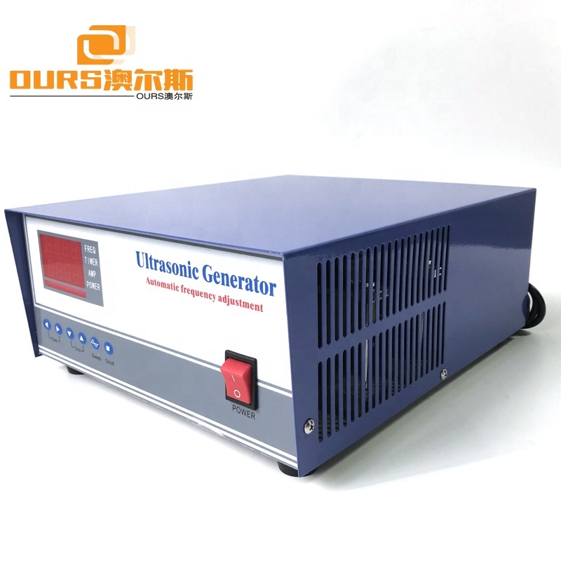 600W Ultrasonic Frequency Generator Control Box 28KHz/40KHz Ultrasonic Cleaning Generator For Industrial Parts Cleaning
