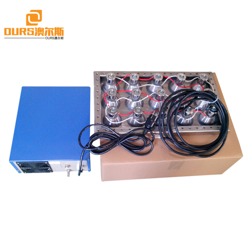 600W 20KHz/28KHz/33KHz/40KHz Side-Type Industry Immersion Ultrasonic Transducers  for cleaning