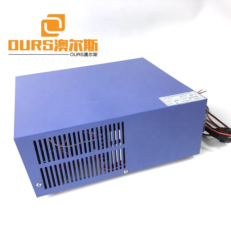 RS485 Cleaning Generator Engine With Digital Changeover Switch High Power 1000W Vibration Power Ultrasonic Cleaner Generator