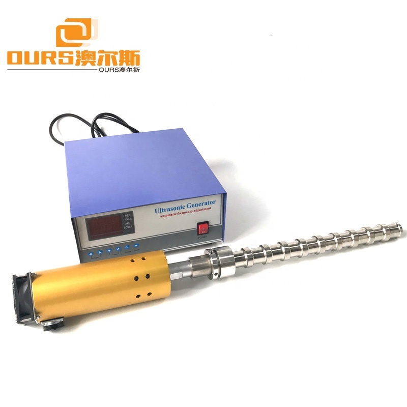 1500W Chemical Extraction Biodiesel Ultrasonic Tube Reactor With Ultrasonic Generator Driver