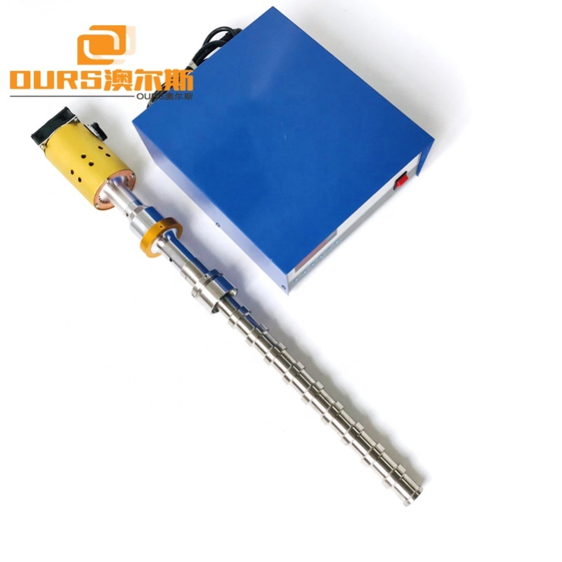 Industrial Ultrasonic Vibration Transducer Stick 2000W Liquid Processor Reactor Used For Chemical Mixing Machine