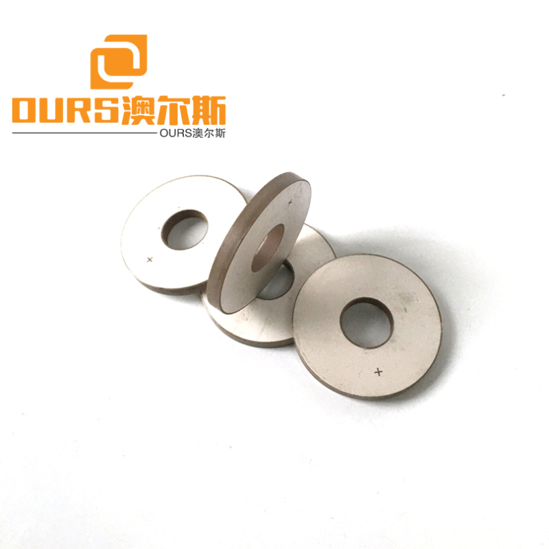 Ring Piezoelectric Ceramics Type OD50*ID17*5mm for 15KHZ/20KHZ Ultrasonic welding transducer