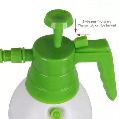 2L Hand Pressure Watering Can Gardening Watering Kettle Home Cleaning Plastic Sprayer With Safety Valve