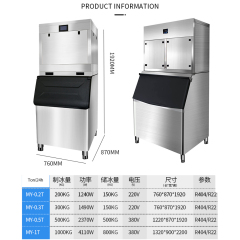High Quality 200-1000kg/24h Ice Flake Making Machine Cheap Price 1 year  Commercial Ice Maker Machine
