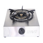 Wholesale Domestic Gas Stove Fierce Fire Desk Type Lpg Ng Stainless Steel Panel Single Stove Household