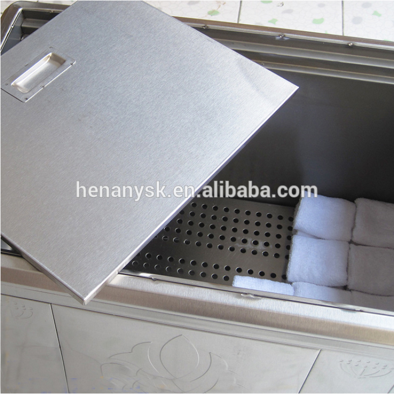 Large Stainless Steel Electric Heated Towel Steamer Steam-Heating Moisture and Warm Keeping Towel Heating Machine