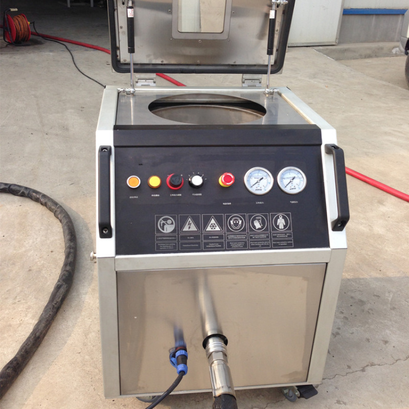 Fully Automatic Buy Dry Ice Die Parts Equipment Cleaning Machine