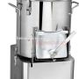 HLP-15 Stainless Steel Commercial Potatoes Peeling Peeler Washing Machine