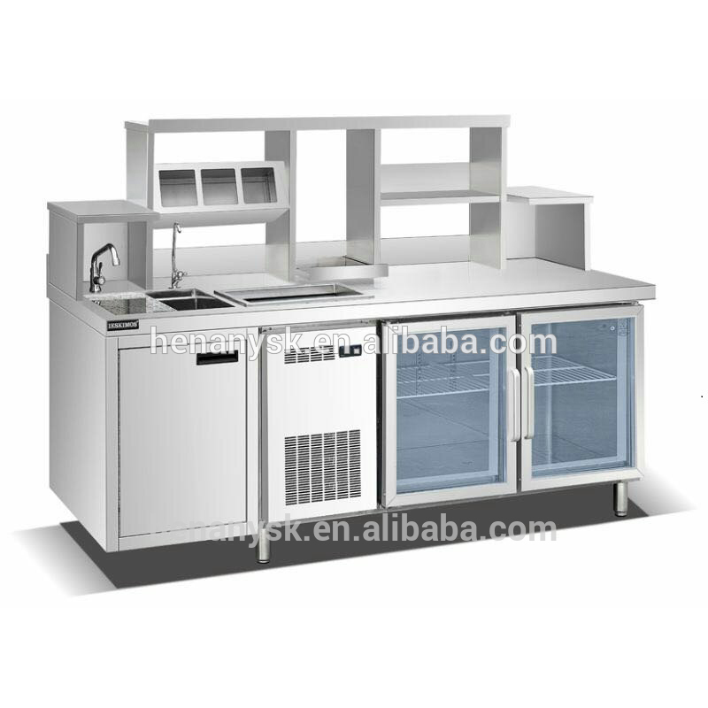New Design Pizza Work Table Chiller with Good Service