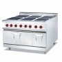 Vertical Electric Cooking Range Six (Panels) 6-Hot Plate Cooking Stove  with Oven