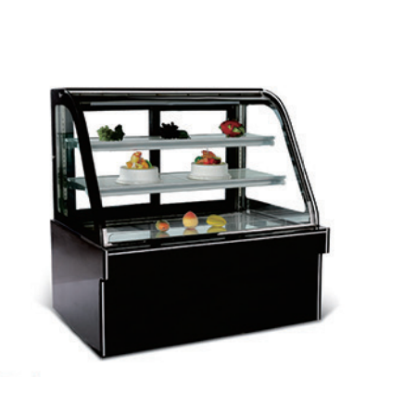 Electric Commercial Glass Cake showcase  Display Cabinet Refrigerator For Sale