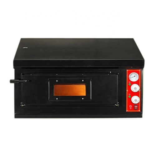 400c Commercial electric / GAS Black 1 2 layer pizza baking Oven Professional bakery equipment for sale