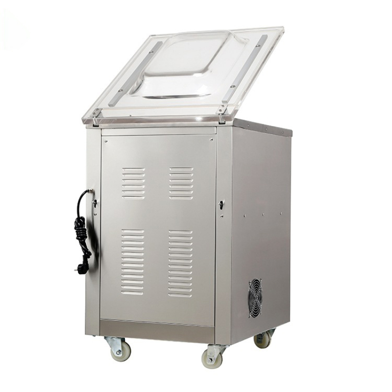 DZ-510S Stainless steel Vertical Single Chamber Tea packing machine Meat Pump Packing Vacuum Sealer Machine