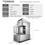 20L 40L 80L 260L Fully Automatic Commercial Kneading Machine Blender Double Action Double Speed Kitchen Dough 7kg Flour Mixer