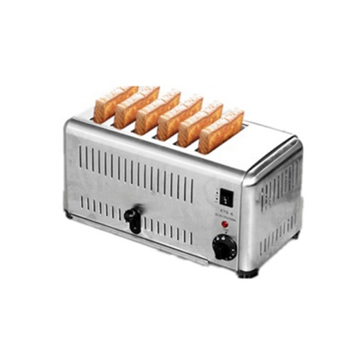 Electric 6 Piece Bread Baking Machine Cake Conveyor Toaster 2500w