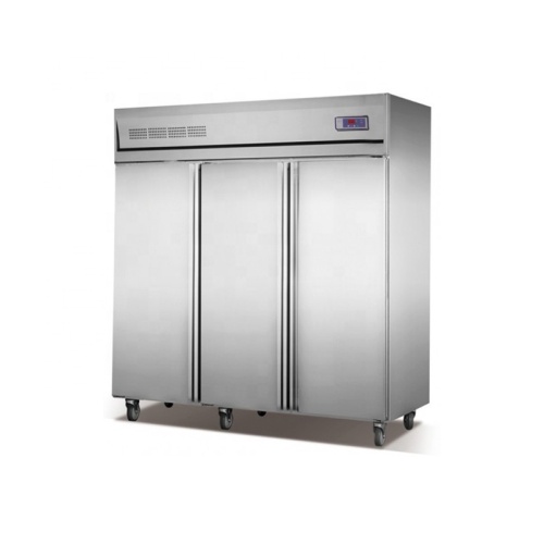 -18~-22 Degree Freezer 3 Big Doors Commercial Vertical Cooler 3 Doors for Kitchen - 23 Cu. Ft.