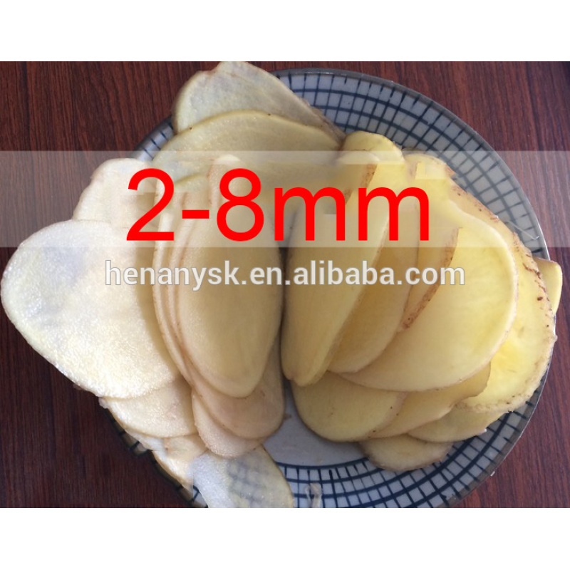 1mm 8mm Thickness Adjusted Cheap Stainless Steel Dicer Cuber Normal Use Kitchen Restaurant Potato Slicer Machine