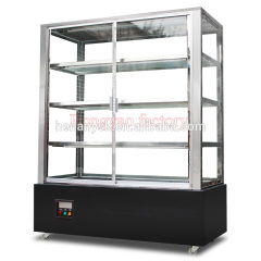 RY-RS-680 Commercial Vertical 1.2 M Hot Food Warmer Displays Case Fresh-Keeping Cabinets Display Cabinet