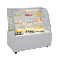 Различные спецификации коммерчески шкафа дисплея десерта холодильника фруктовых напитков приготовленной еды шкафа торта