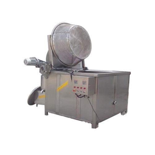IS-SD-200 Automatic Control Frying Machines Water Oil Body Electric Frying Chicken Fryer