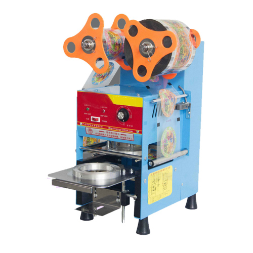 Diameter 95/75mm Cup Sealer Cups Semi Automatic Electric Counting Sealing Machine