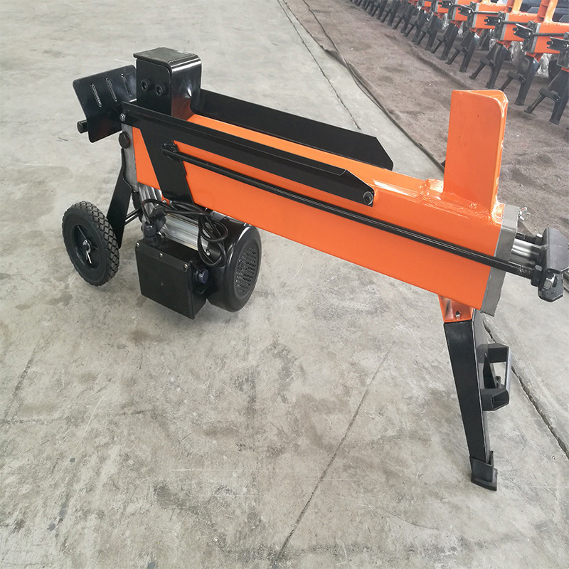 Wholesale 7t Electric Hydraulic Firewood Chopper Small Household Firewood Chopper Hydraulic Wood Chopper Manufacturers