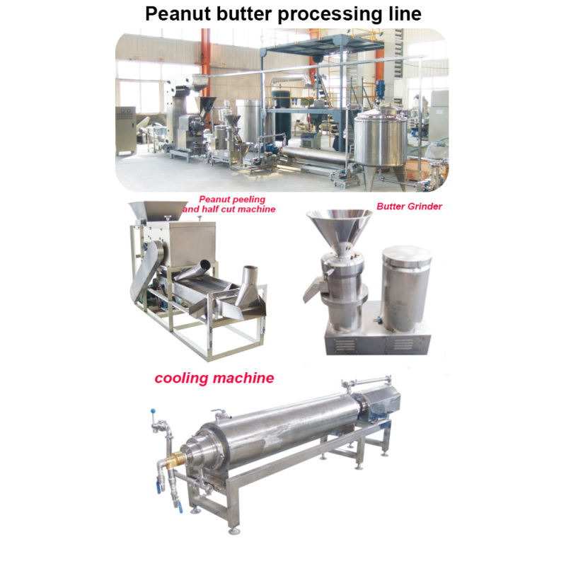 Sesame Peanut Butter Colloid mill Machine Production Processing Line Food Sales