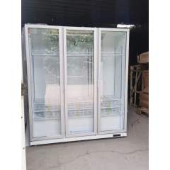 Цена со скидкой Стеклянная дверь Встроенный холодильник 2-дверный холодильник для напитков
