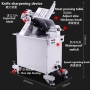 335mm Floor Standing Commercial Meat Slicer Machine 230mm Full Automatic Meat Slicer For Cutting Frozen Meat Mutton Roll Slicer