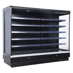 2500mm Remote Compressor Refrigeration Equipment Fruit Fridge Refrigerator Freezer 5 Layer Style