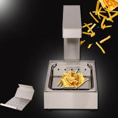 FY-620 KFC Chip Warmer Display showcase French fries chips worker holding cabinet Fast food equipment