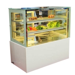 Производство 2-х слойной витрины для торта в холодильнике с морозильной камерой